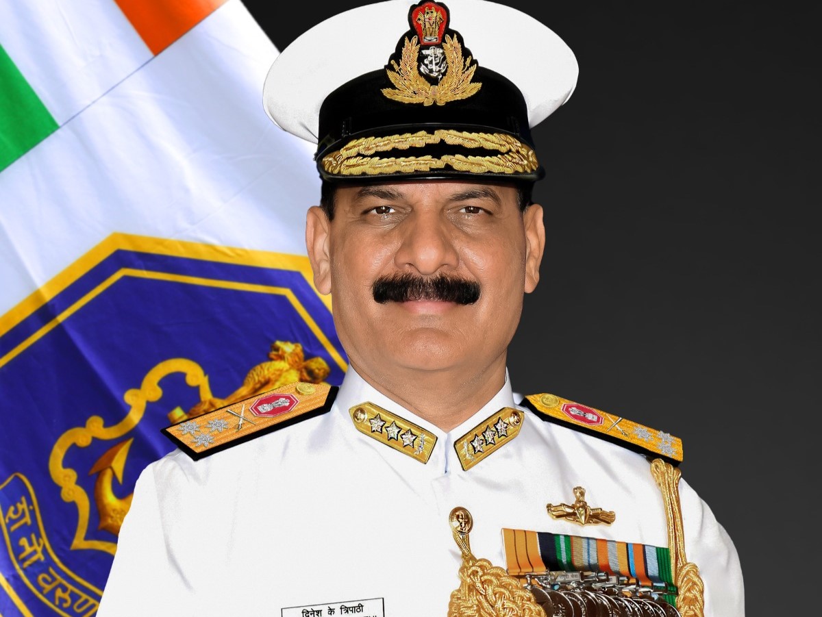Vice Admiral Dinesh Kumar Tripathi appointed next Chief of Naval Staff
