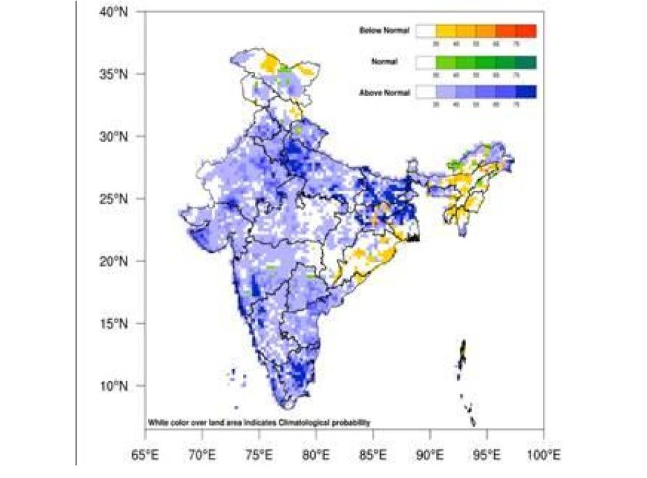 Country as a whole to receive above normal rainfall during southwest monsoon season: IMD forecast